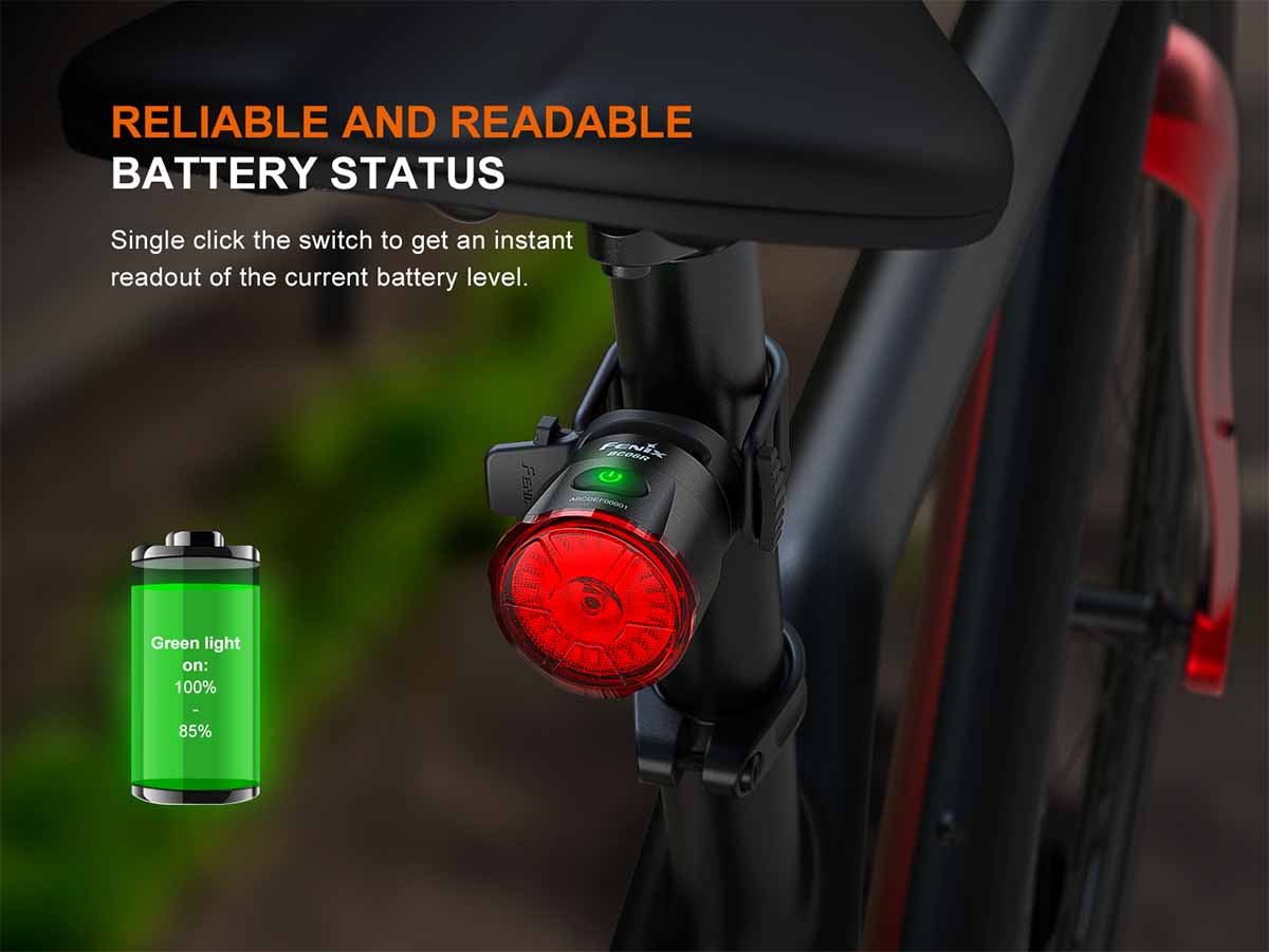 Fenix BC06R Rechargeable Bike Tail Light - Image 13