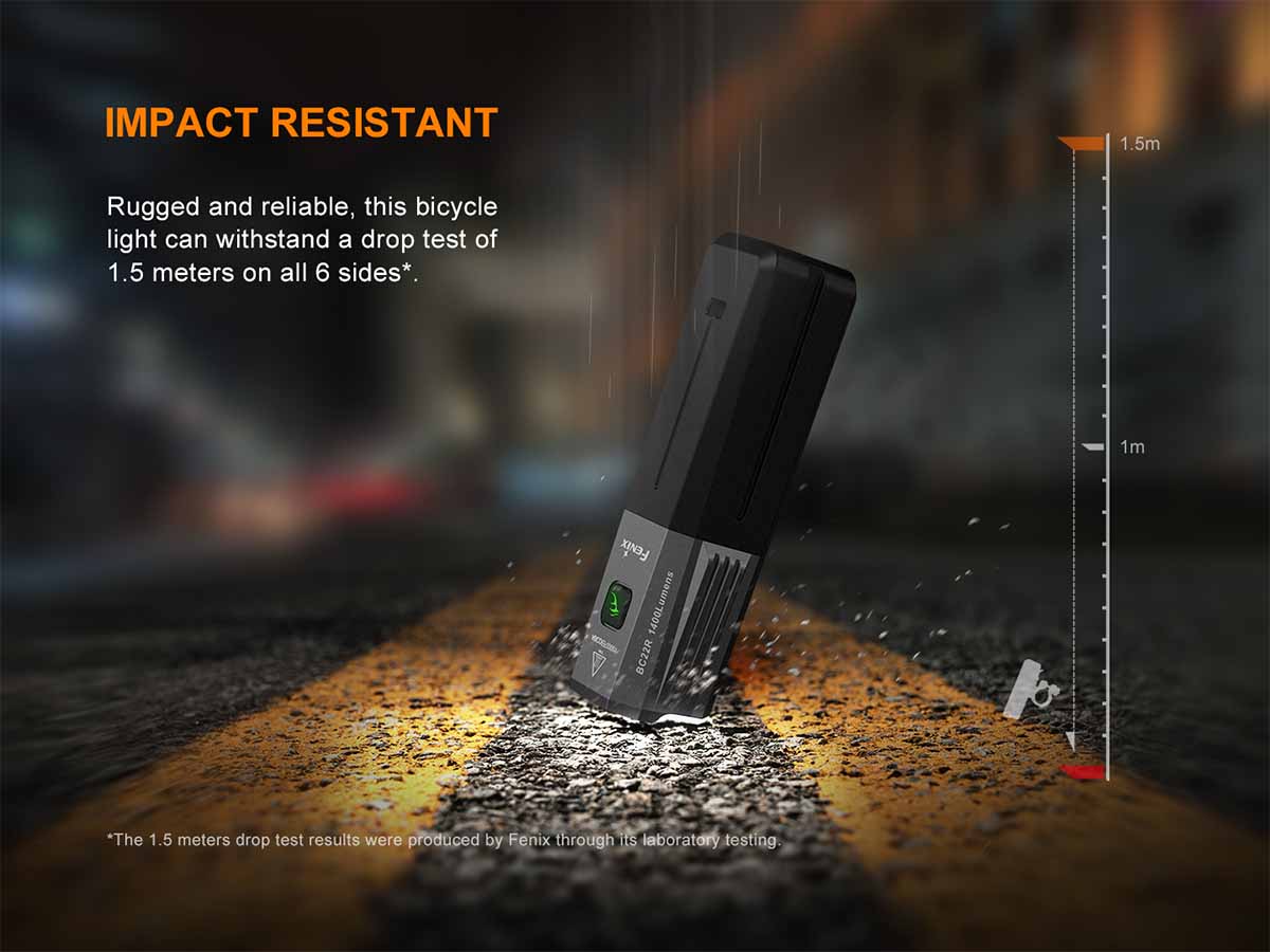 Fenix BC22R Rechargeable Bike Light - Image 13