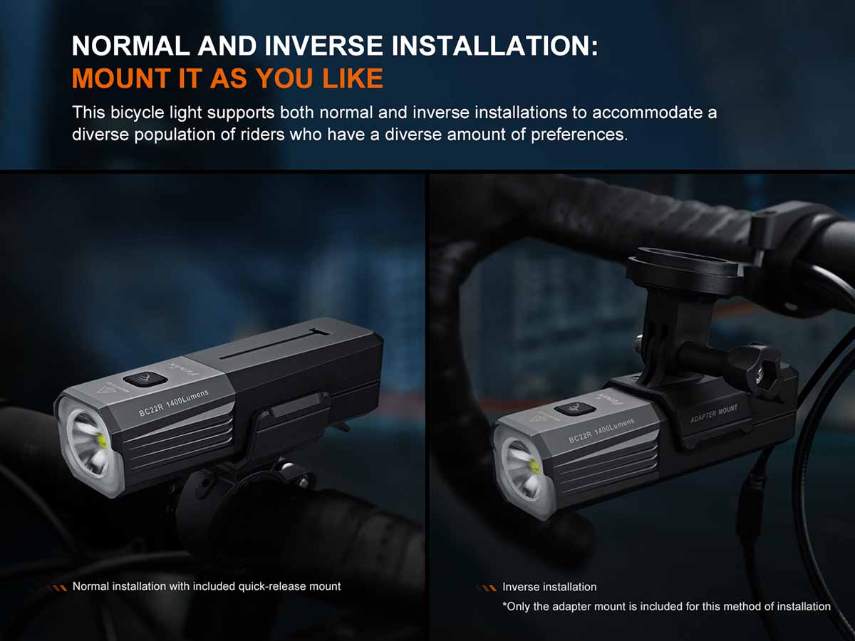 Fenix BC22R Rechargeable Bike Light - Image 9