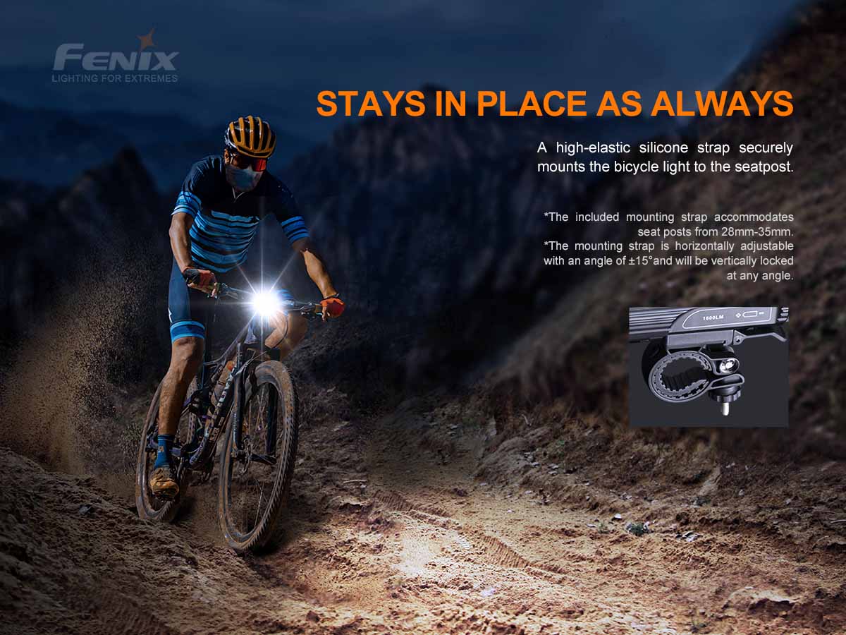 Fenix BC26R Rechargeable Bike Light Promo Pack - Image 8