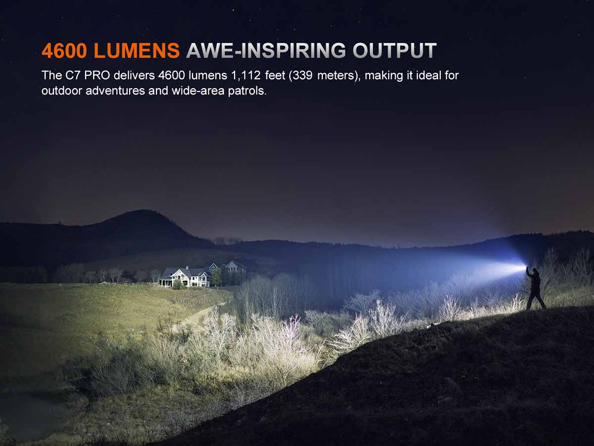 Fenix C7 PRO Rechargeable Flashlight - Image 4