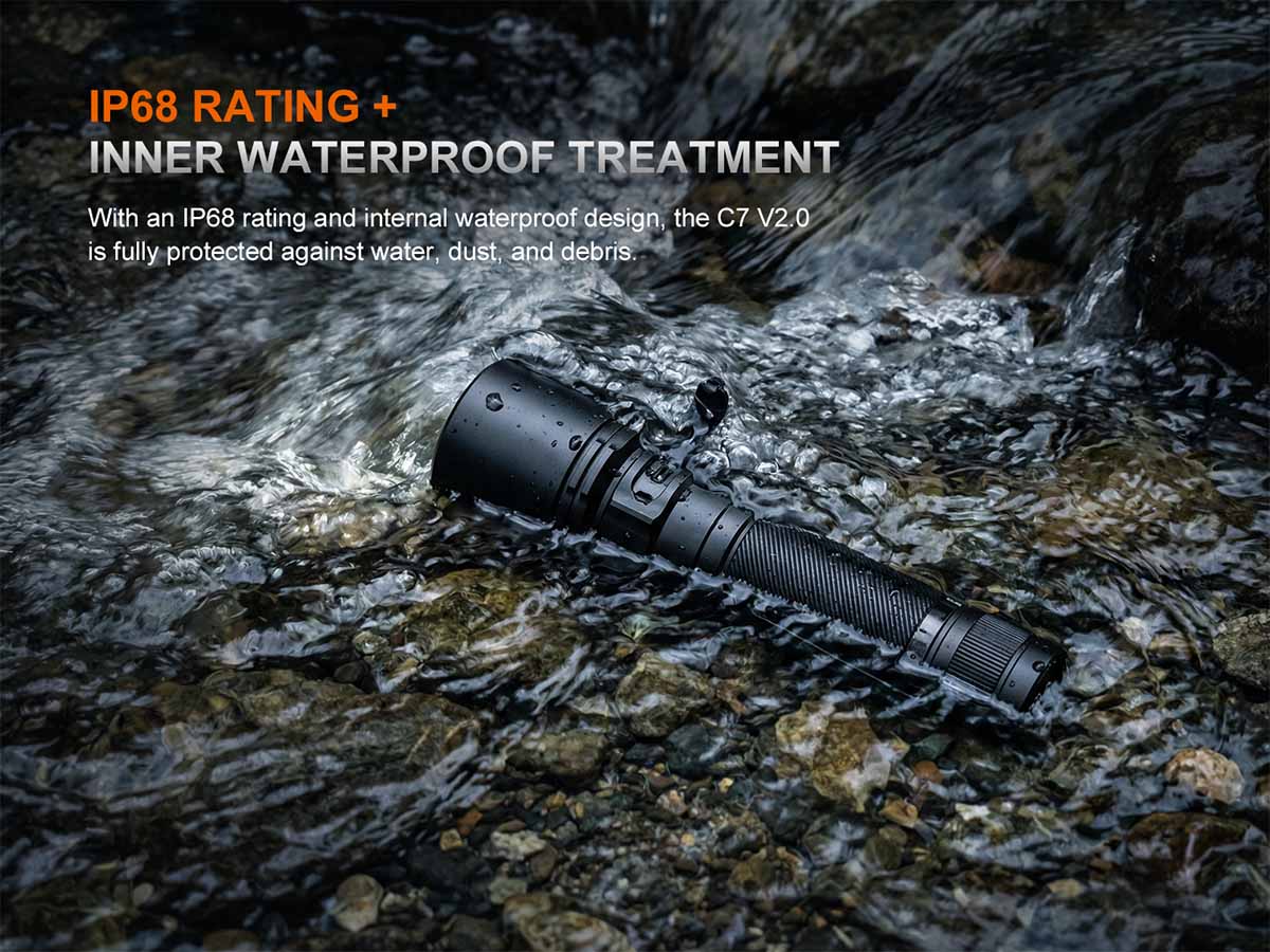 Fenix C7 V2.0 Rechargeable Flashlight - Image 13