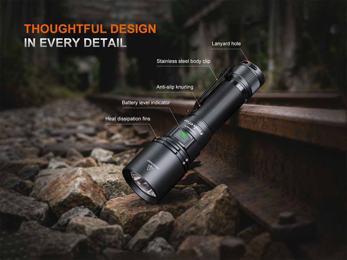 Fenix C7 V2.0 Rechargeable Flashlight - Image 7