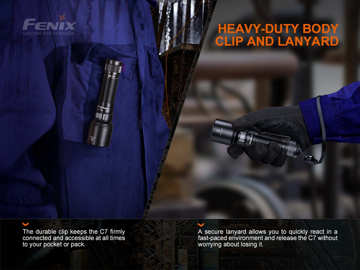 Fenix C7 Work Flashlight - Image 13