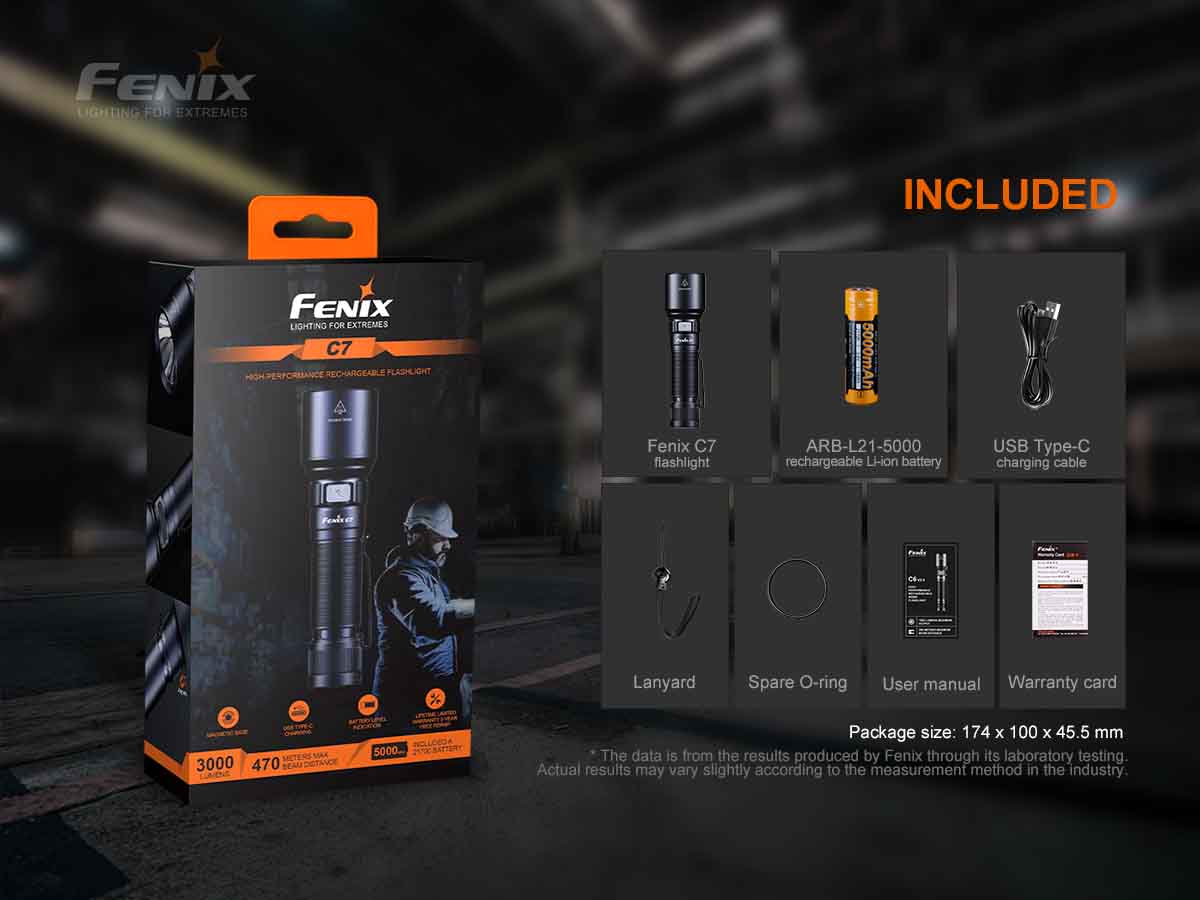 Fenix C7 Work Flashlight - Image 19