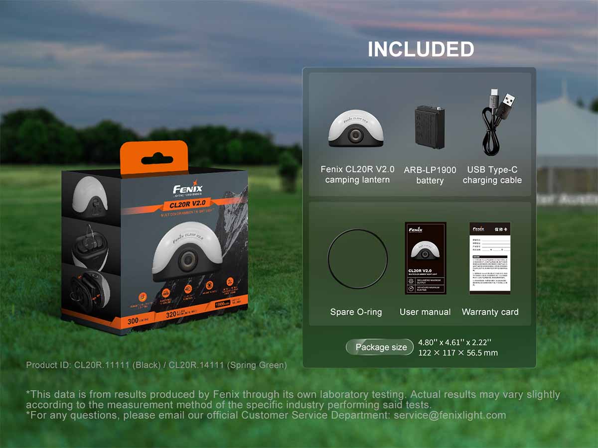 Fenix CL20R V2.0 Rechargeable Lantern - Image 18