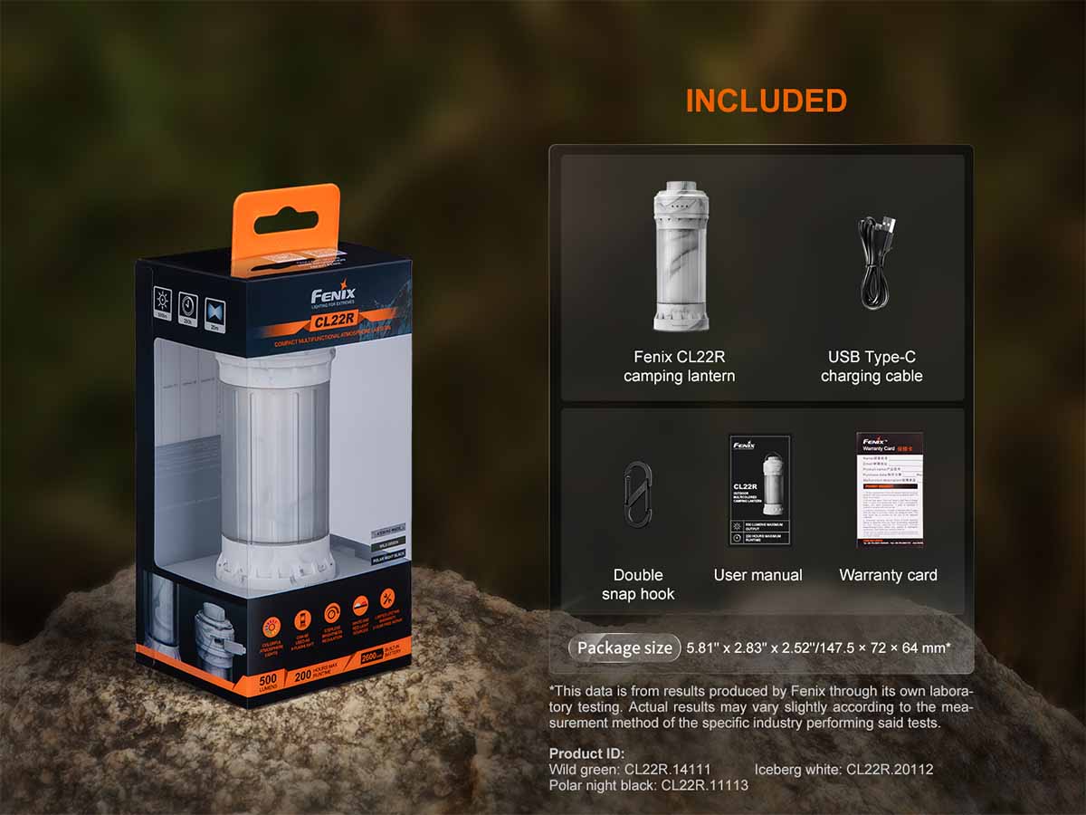 Fenix CL22R Rechargeable Lantern - Image 15