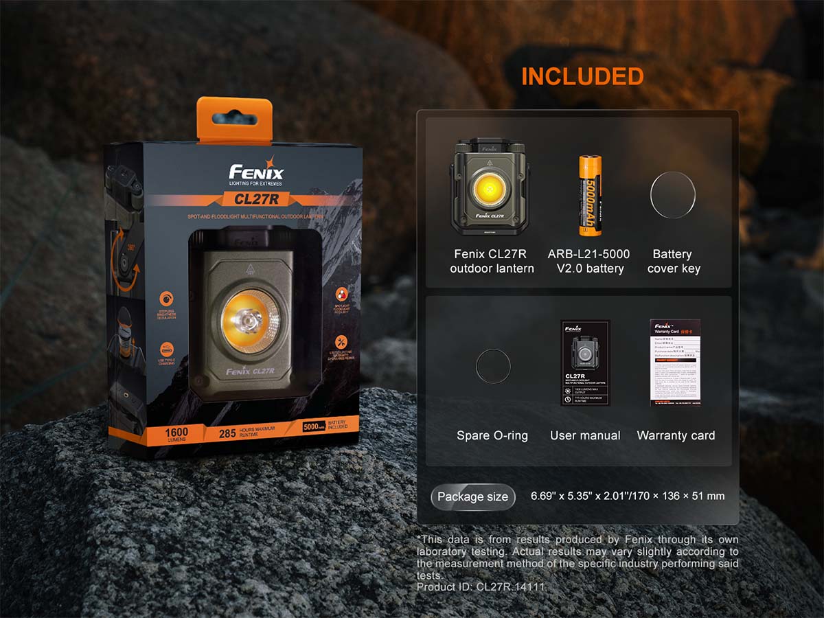 Fenix CL27R Rechargeable Lantern - Image 19