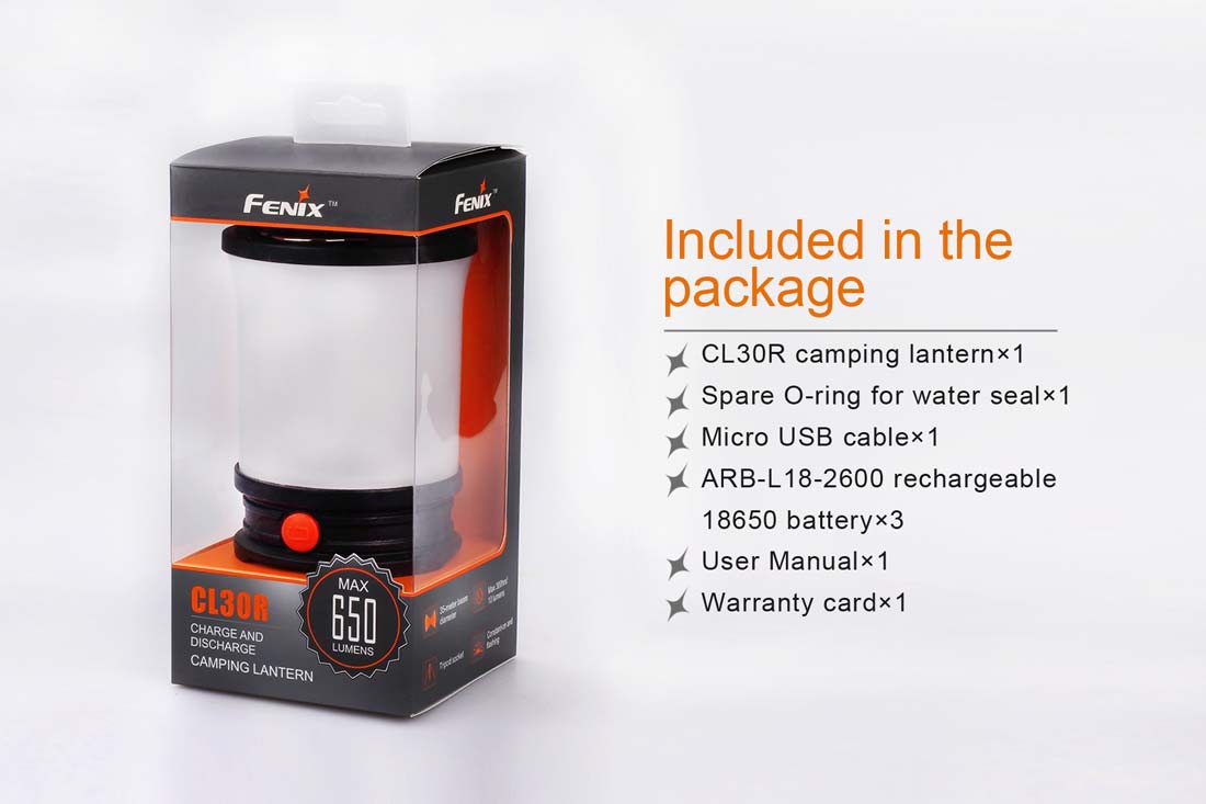 Fenix CL30R USB Rechargeable Camping Lantern - Image 6
