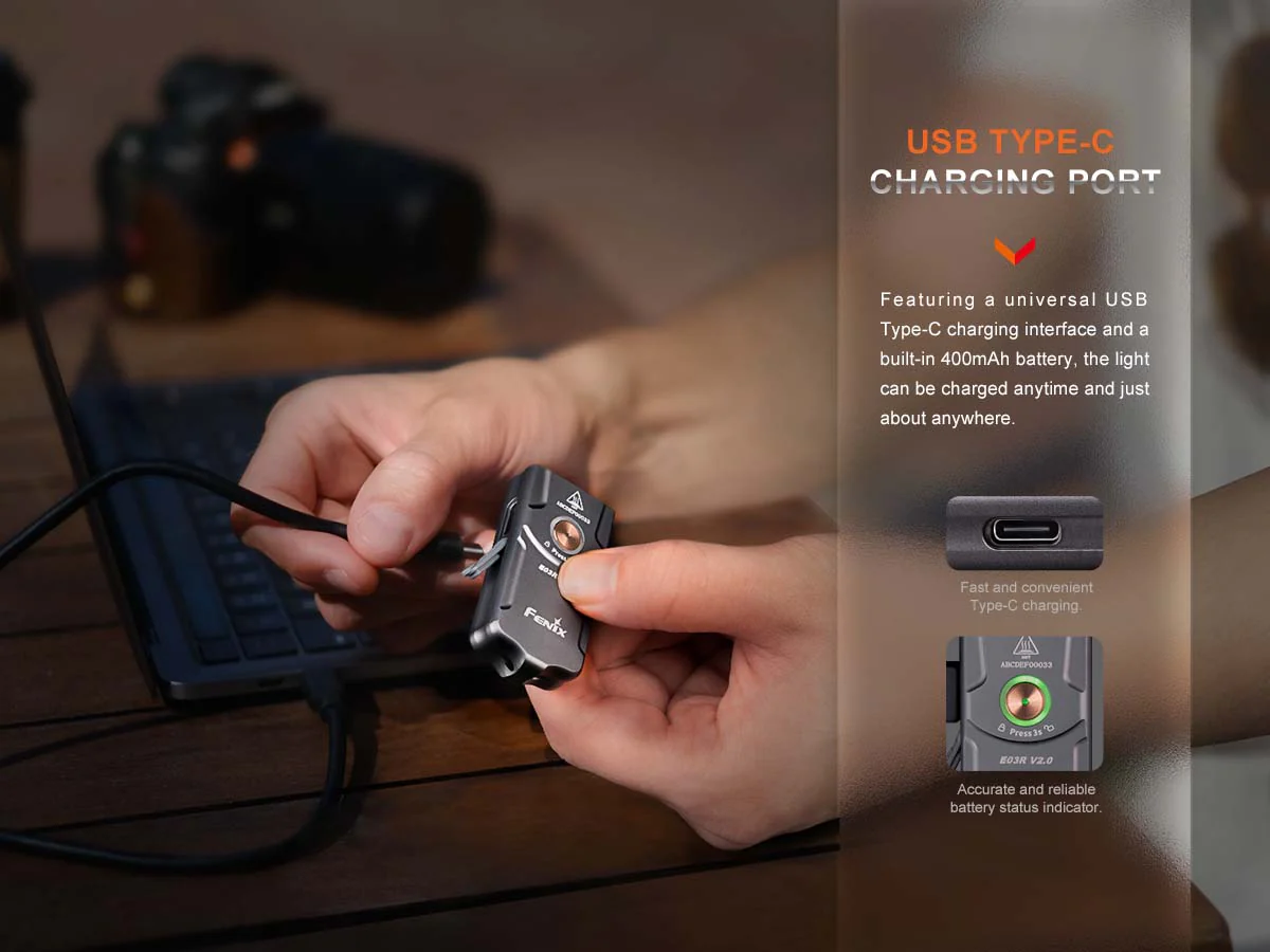 Fenix E03R V2.0 Keychain Flashlight - Image 10