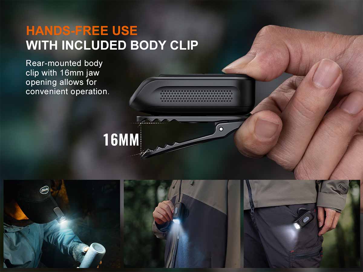 Fenix E04R Clip On Flashlight - Image 6