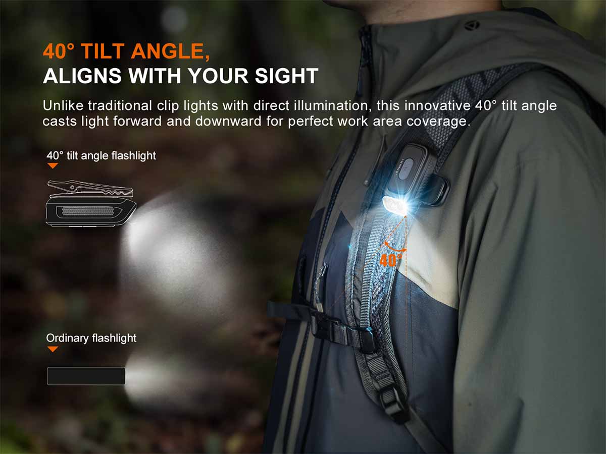 Fenix E04R Clip On Flashlight - Image 8