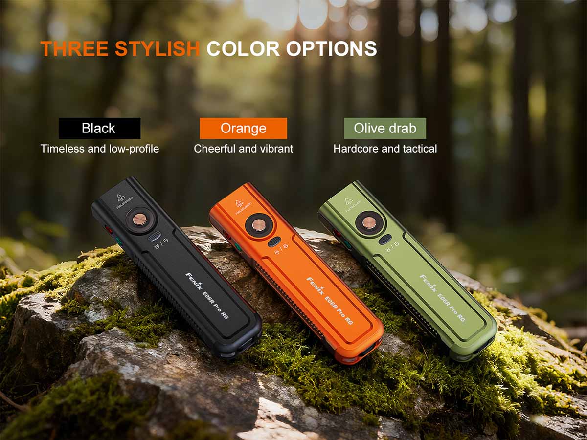 Fenix E06R PRO RG Flat Flashlight - Image 10