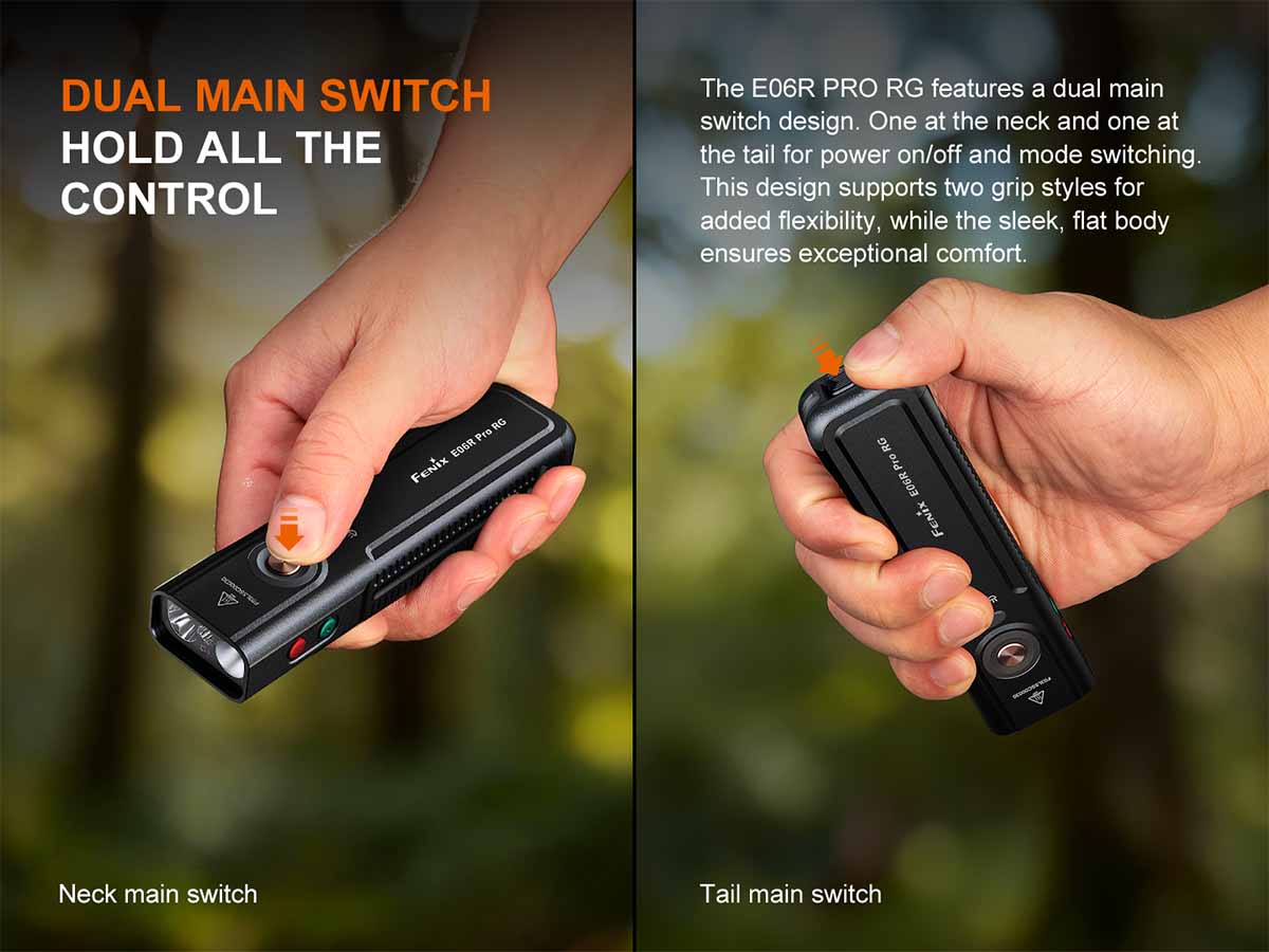 Fenix E06R PRO RG Flat Flashlight - Image 11