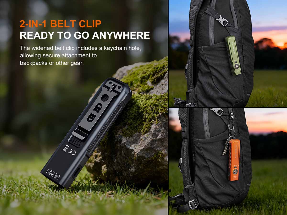 Fenix E06R PRO RG Flat Flashlight - Image 12