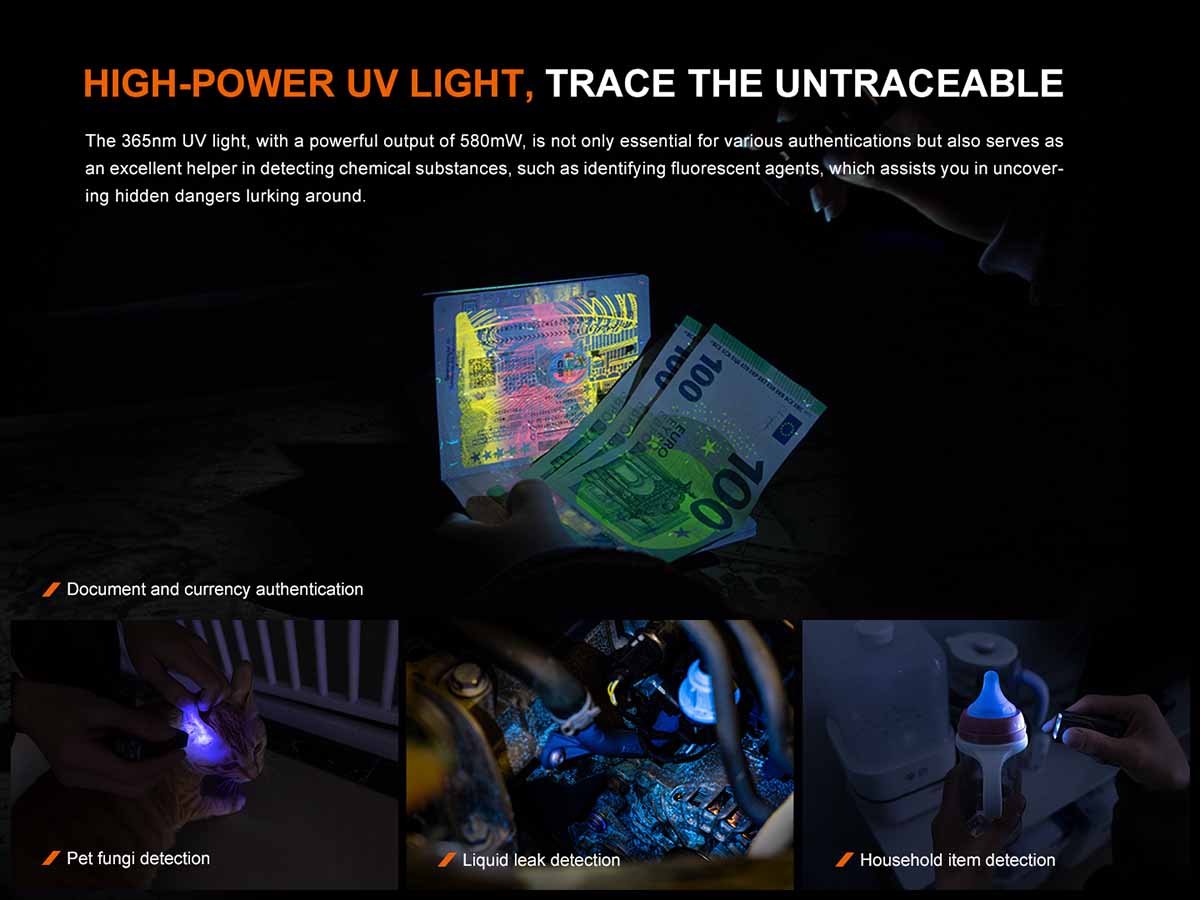 Fenix E06R Rechargeable EDC Flashlight - Image 8