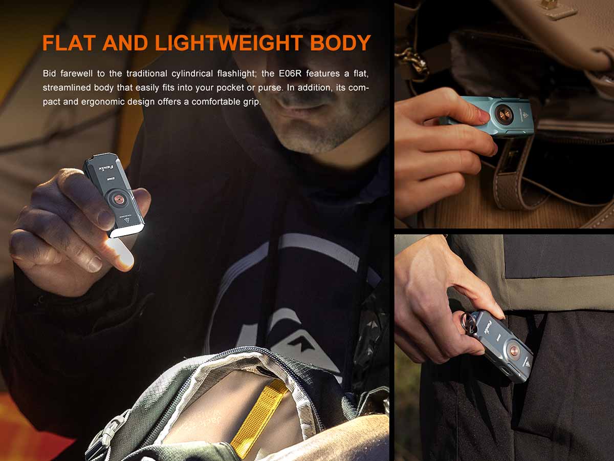 Fenix E06R Rechargeable EDC Flashlight - Image 9
