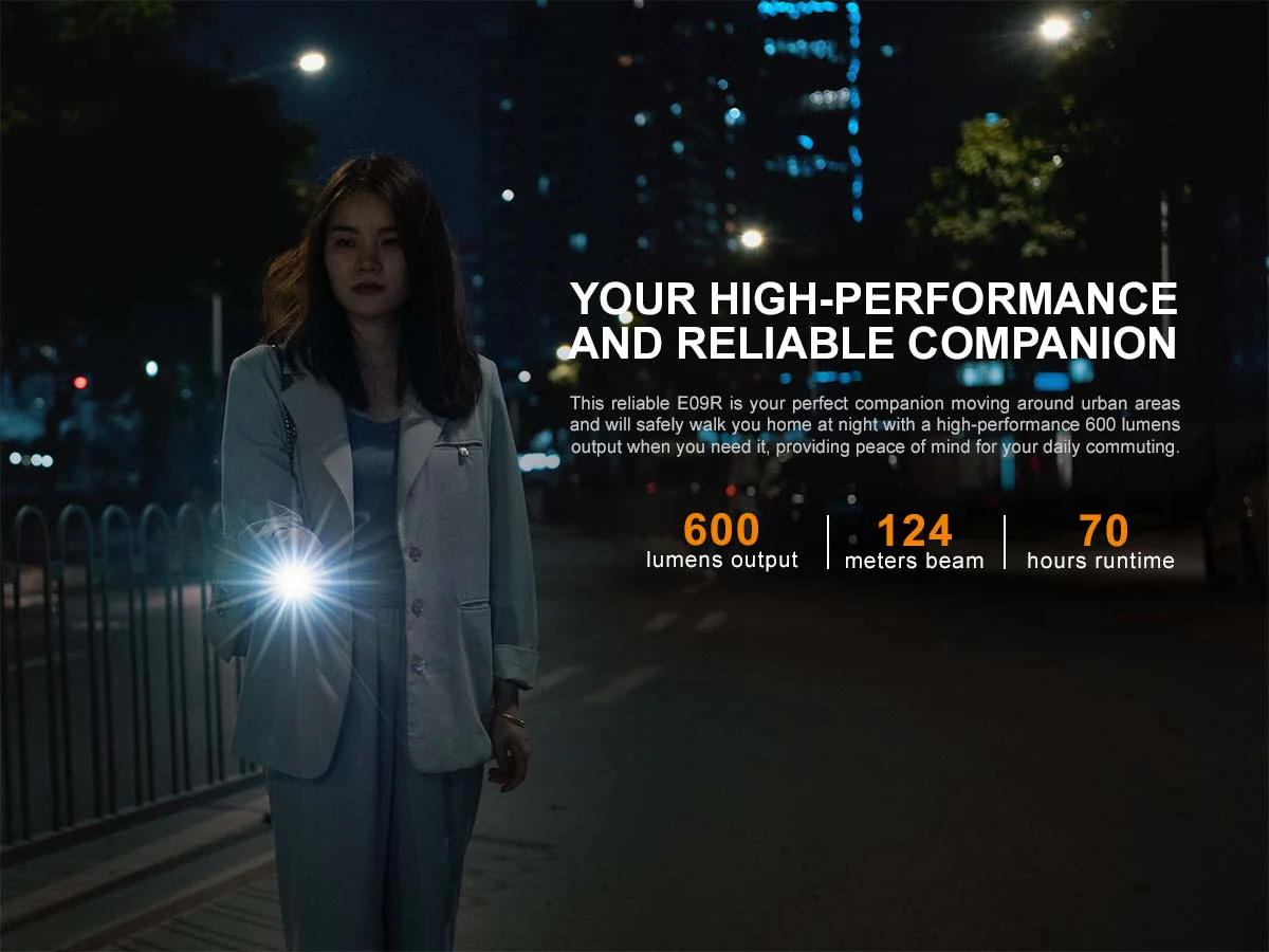 Fenix E09R Rechargeable EDC Flashlight - Image 4