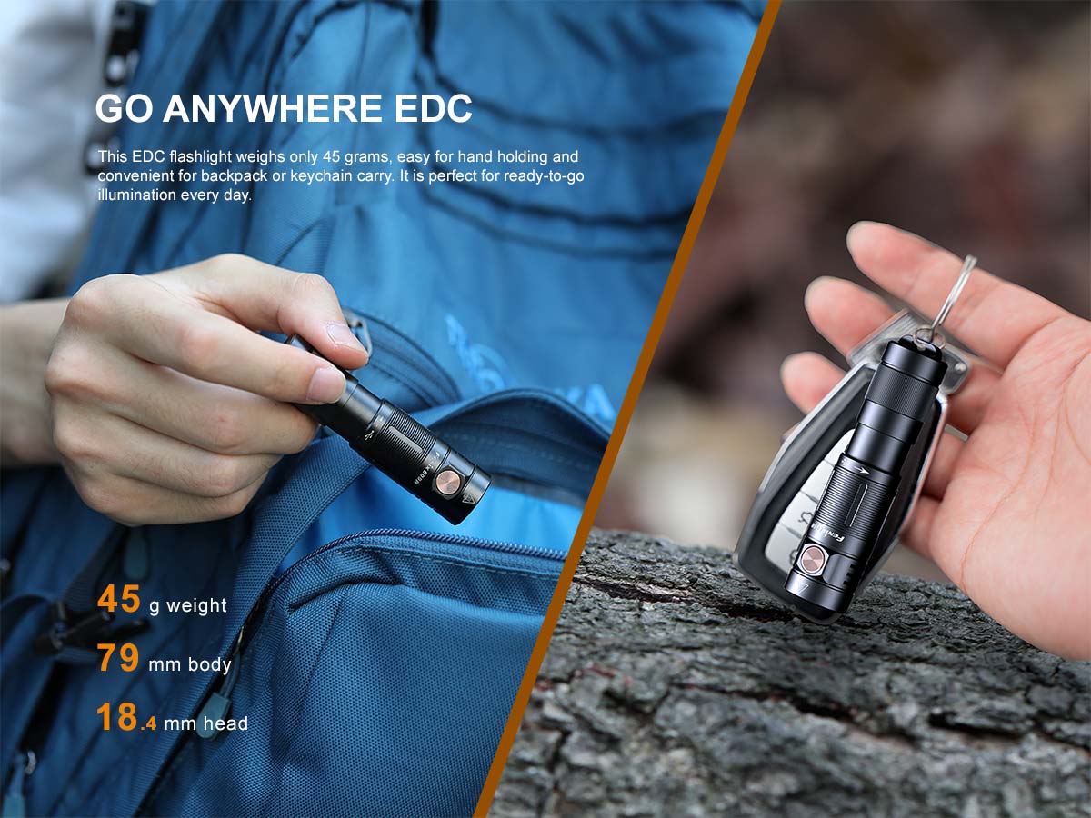 Fenix E09R Rechargeable EDC Flashlight - Image 9