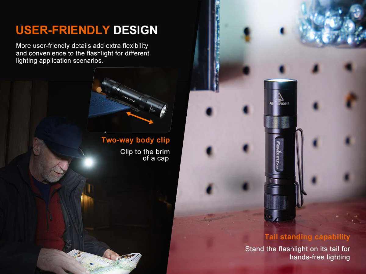 Fenix E12 V3.0 AA-Powered EDC Flashlight - Image 8