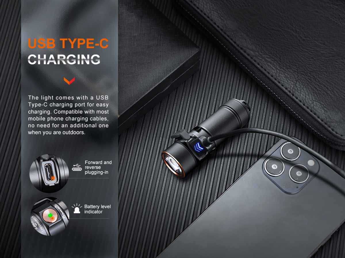 Fenix E18R V2.0 Rechargeable EDC Flashlight - Image 10