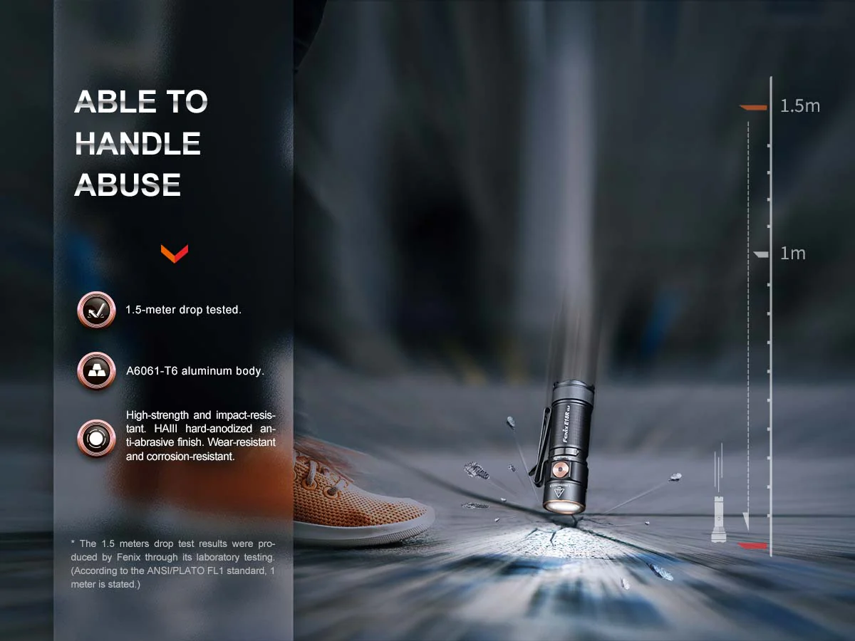 Fenix E18R V2.0 Rechargeable EDC Flashlight - Image 14