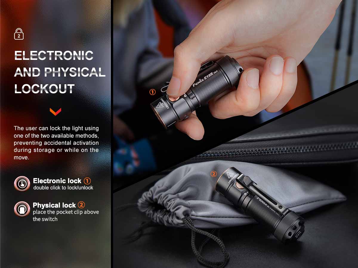 Fenix E18R V2.0 Rechargeable EDC Flashlight - Image 7