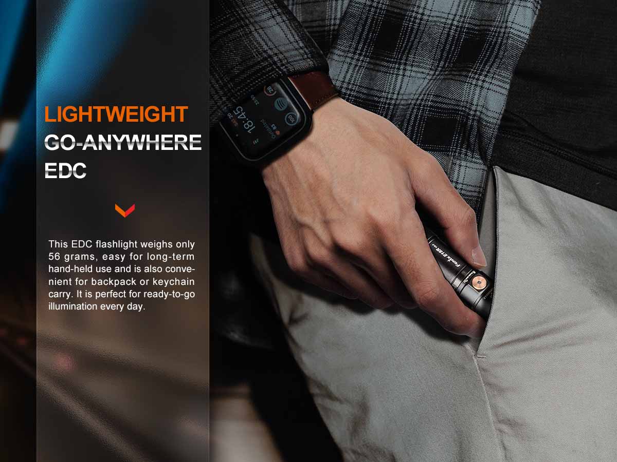 Fenix E18R V2.0 Rechargeable EDC Flashlight - Image 9