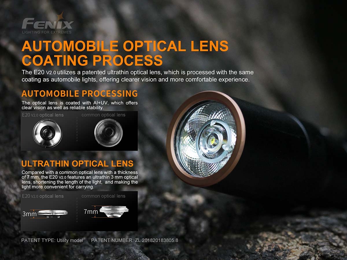 Fenix E20 V2.0 AA Flashlight - Image 7