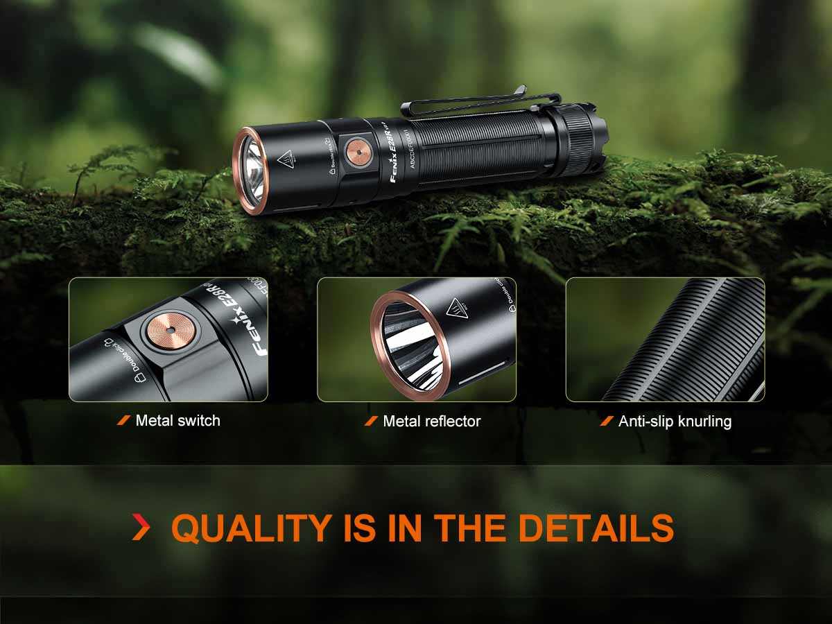 Fenix E28R V2.0 Rechargeable EDC Flashlight - Image 13