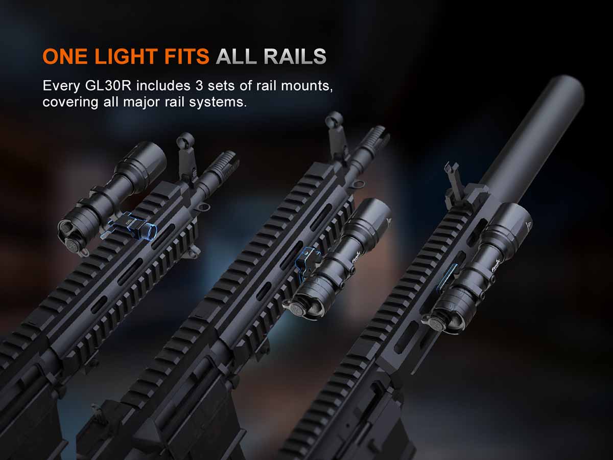 Fenix GL30R Weapon-Mounted Flashlight - Image 7