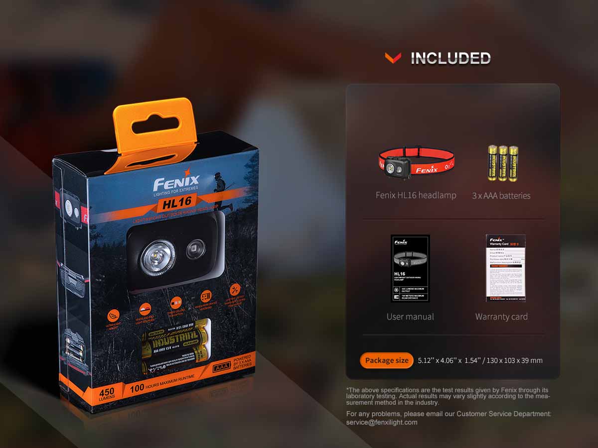 Fenix HL16 AAA Headlamp - Image 15