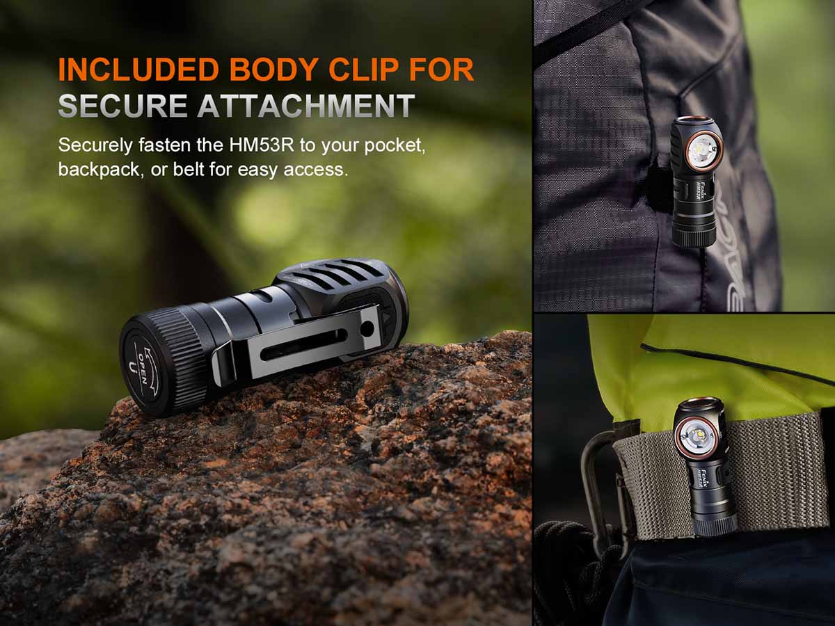 Fenix HM53R Rechargeable Headlamp - Image 8