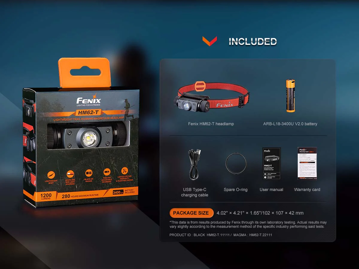 Fenix HM62-T Lightweight Headlamp - Image 17