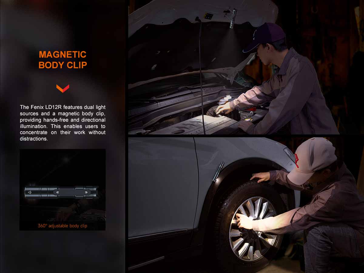 Fenix LD12R Rechargeable EDC Flashlight - Image 11