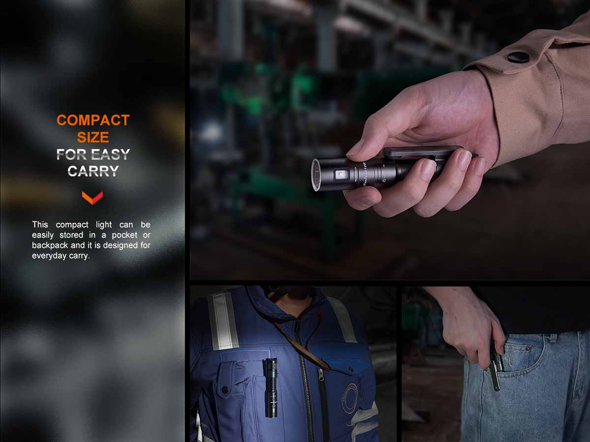 Fenix LD12R Rechargeable EDC Flashlight - Image 5