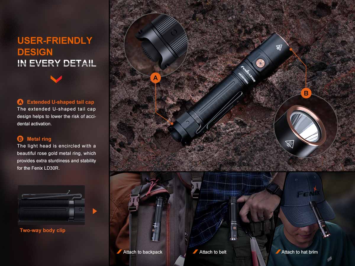 Fenix LD30R Rechargeable Flashlight - Image 10