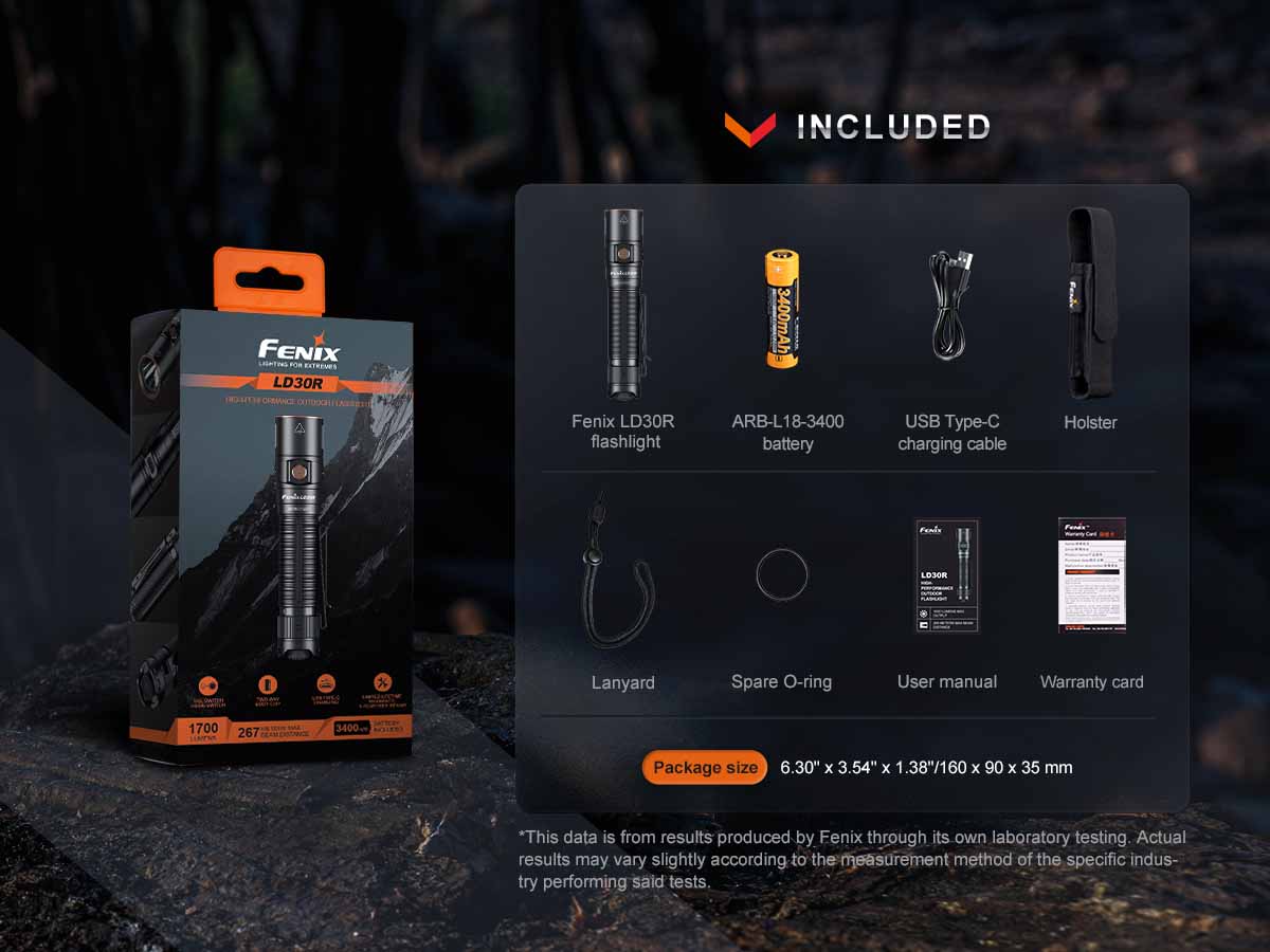 Fenix LD30R Rechargeable Flashlight - Image 17