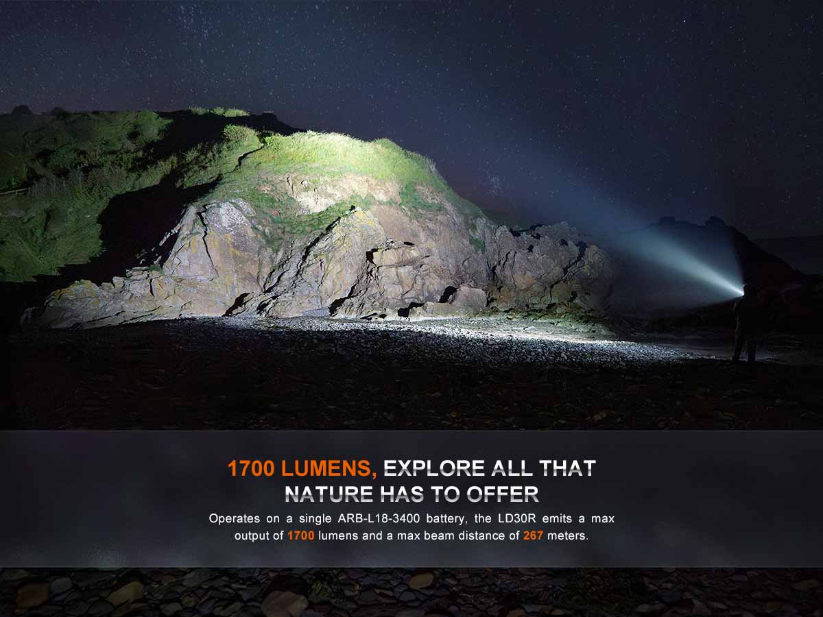 Fenix LD30R Rechargeable Flashlight - Image 4