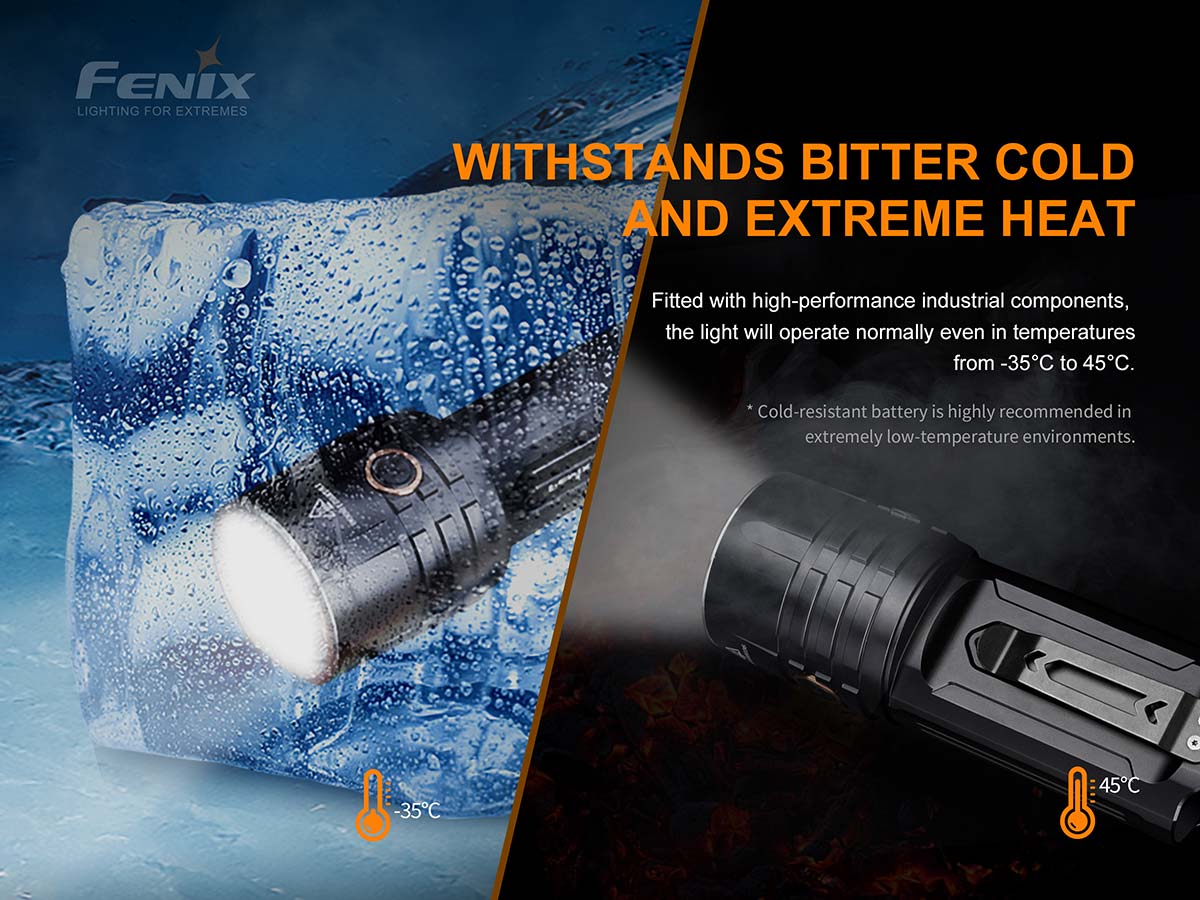Fenix LR35R Rechargeable Flashlight - 10000 Lumens - Image 9