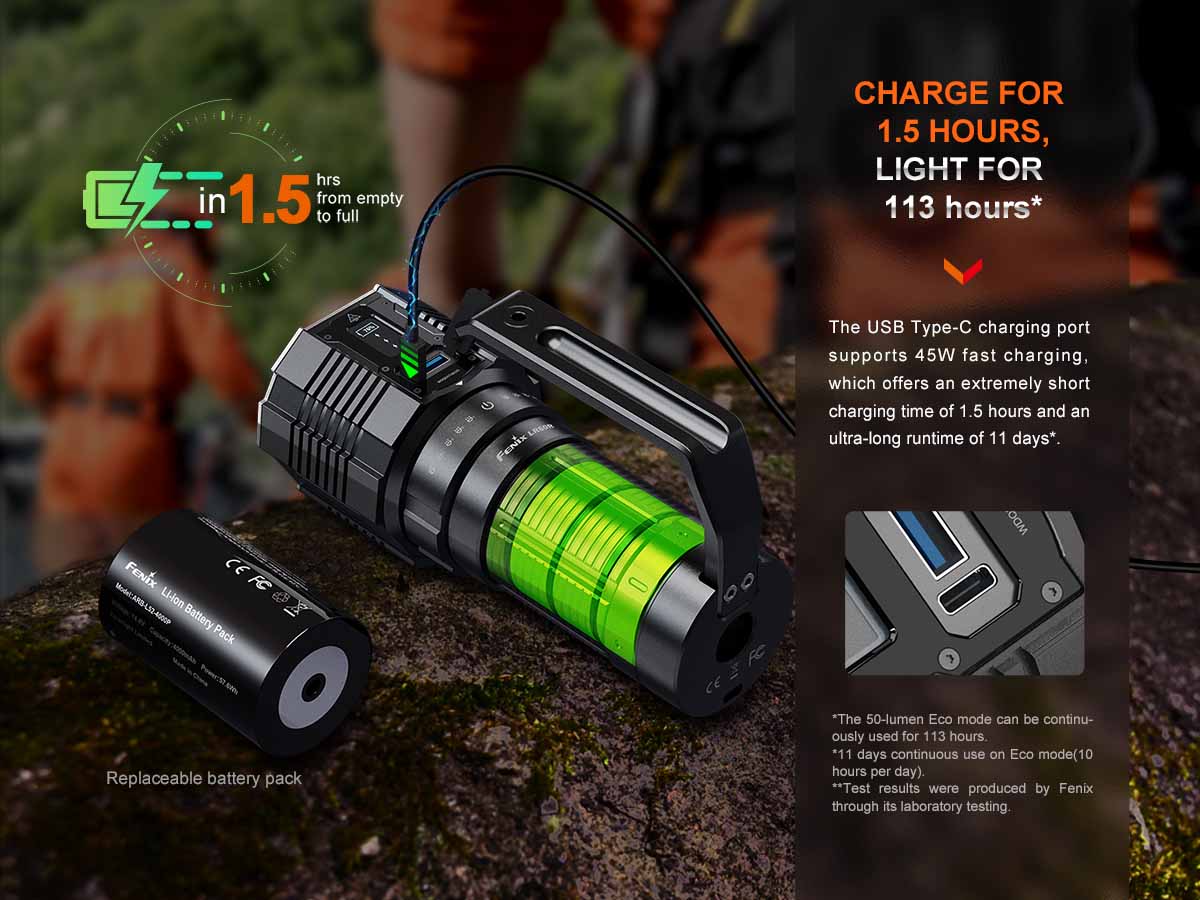Fenix LR60R Search Flashlight - Image 10
