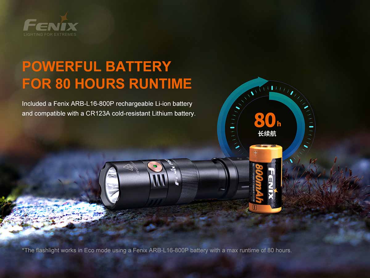 Fenix PD25R Rechargeable EDC Flashlight - Image 14