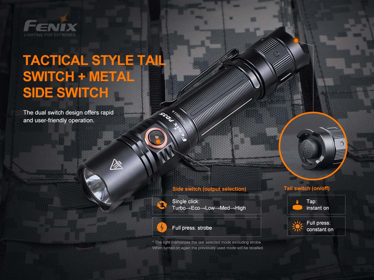 Fenix PD35 V3.0 Flashlight with Special Edition Engraved Design - Image 5