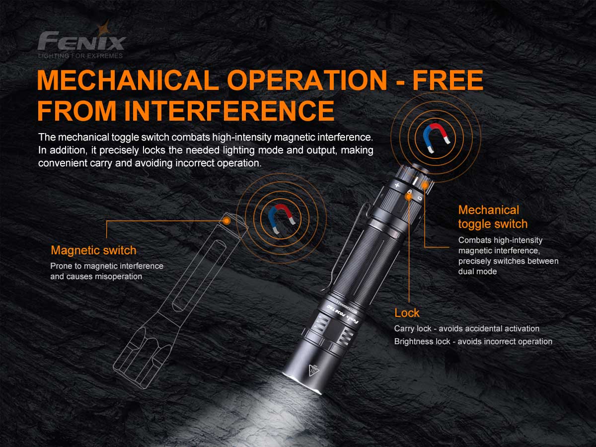 Fenix PD36 TAC Tactical Flashlight - Image 4