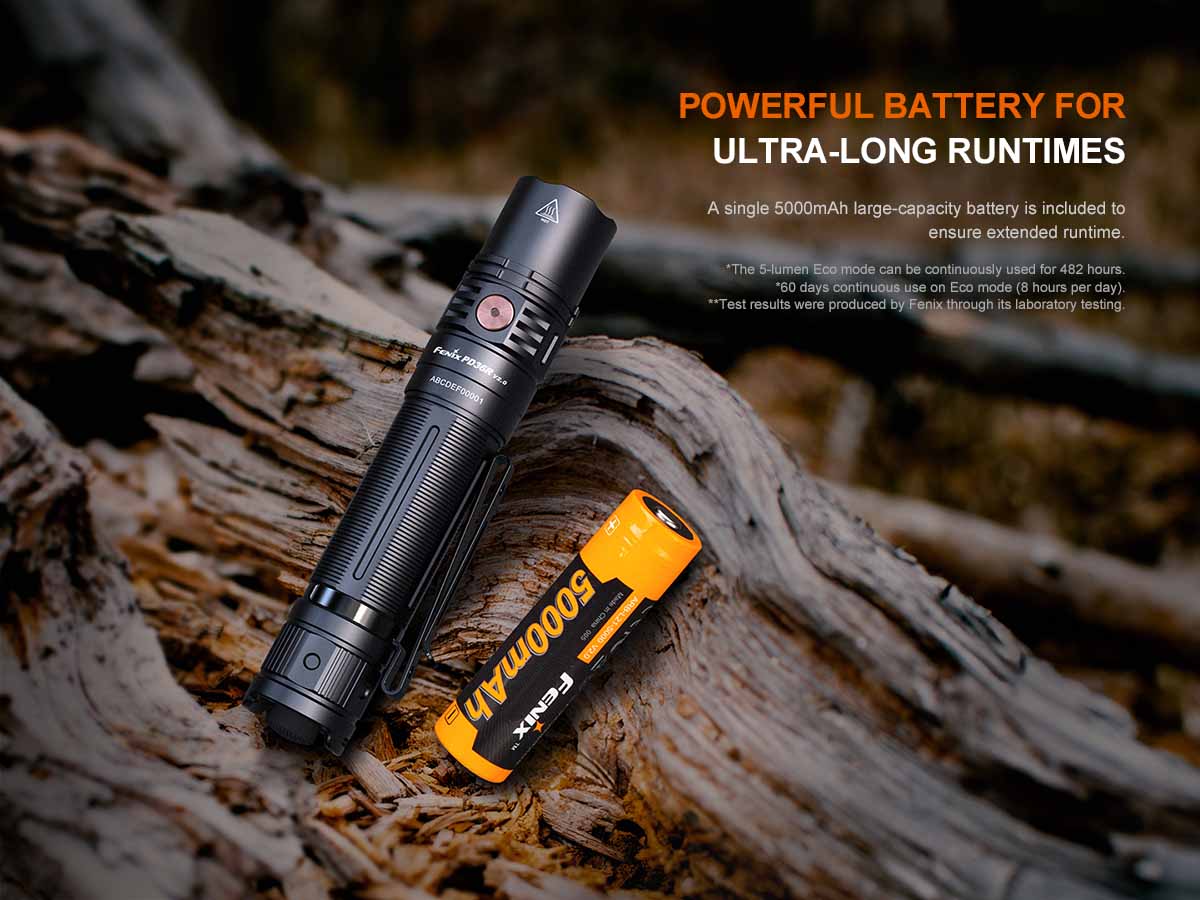 Fenix PD36R V2.0 Rechargeable Flashlight - Image 12