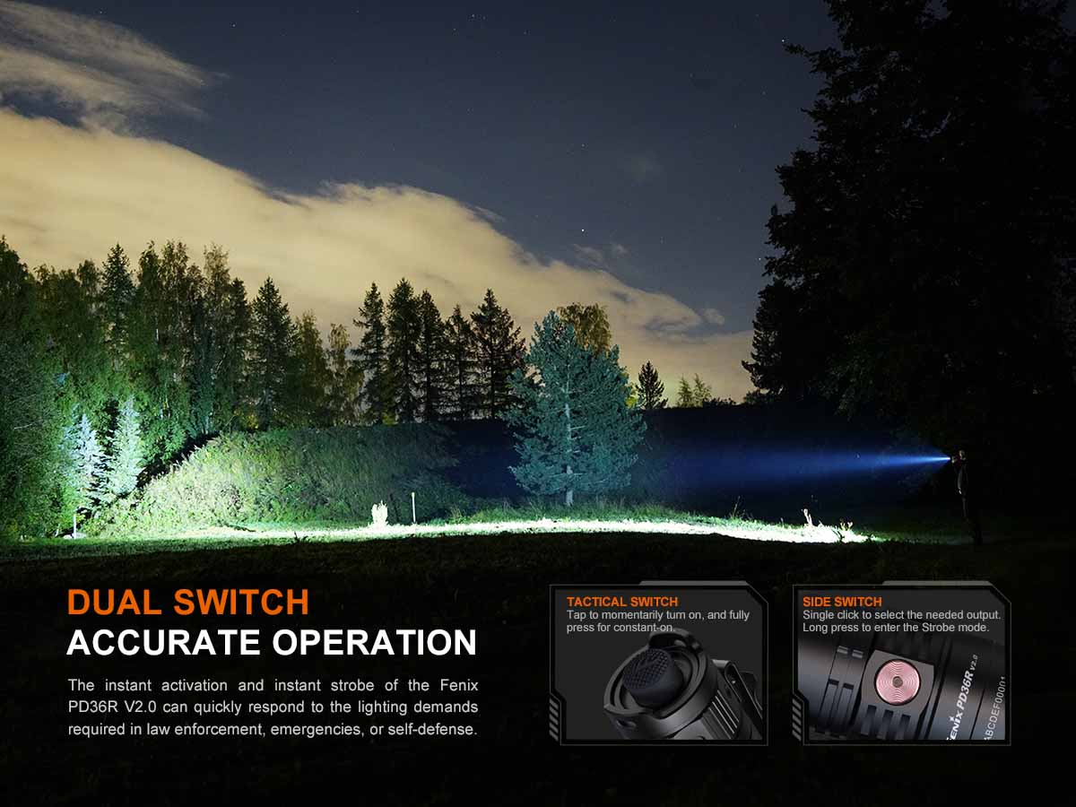 Fenix PD36R V2.0 Rechargeable Flashlight - Image 6