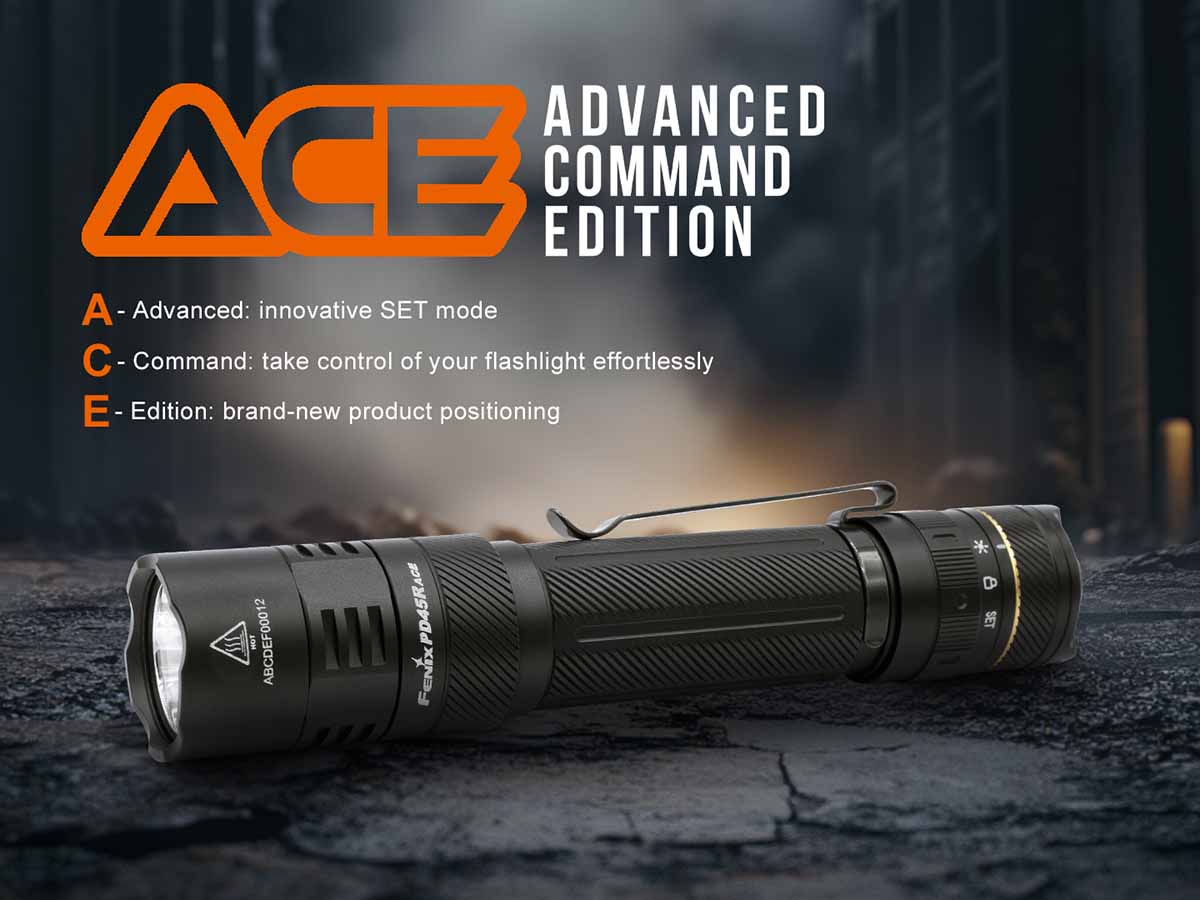 Fenix PD45R ACE Flashlight - Image 5