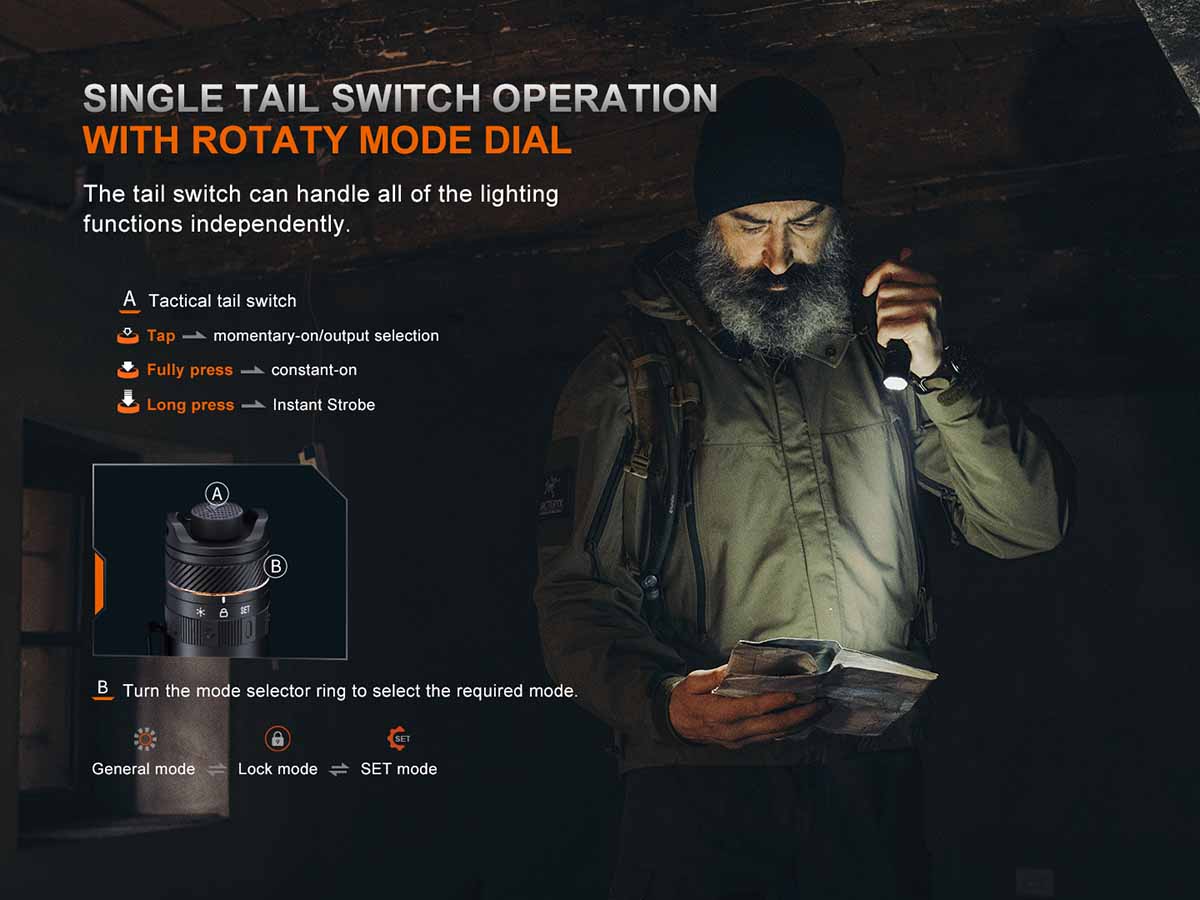 Fenix PD45R ACE Flashlight - Image 8