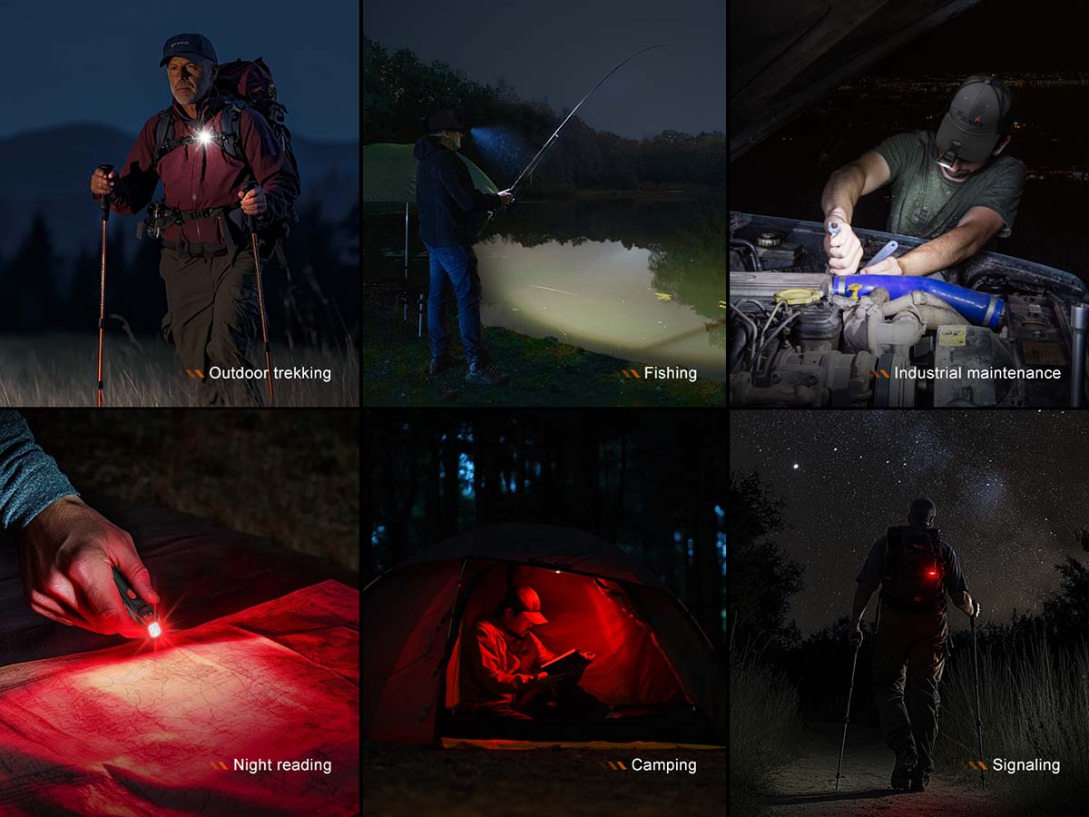 Fenix SW05R-RED Clip On Flashlight with Red Light - Image 7