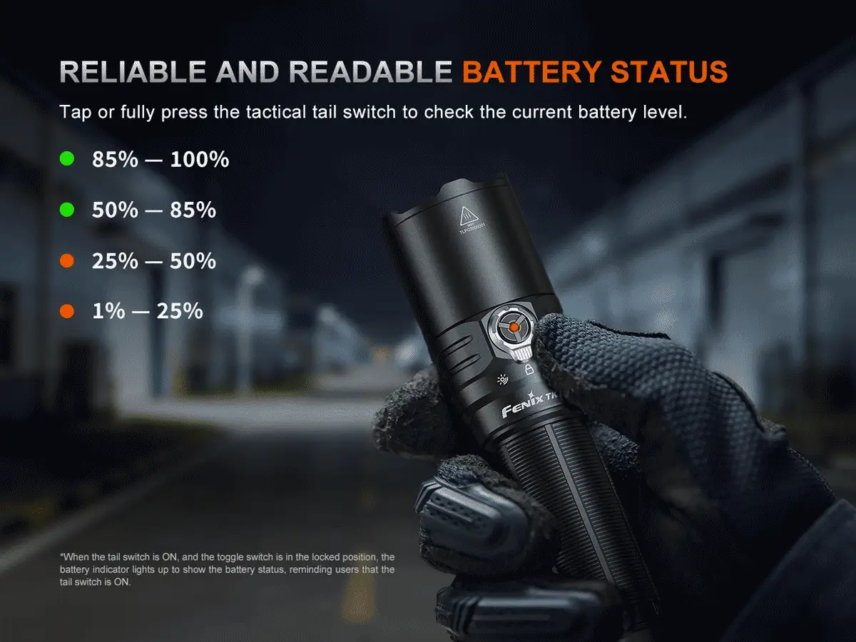 Fenix TK15R Rechargeable Tac Flashlight - Image 11